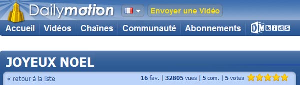 dailymotion-joyeux-noel